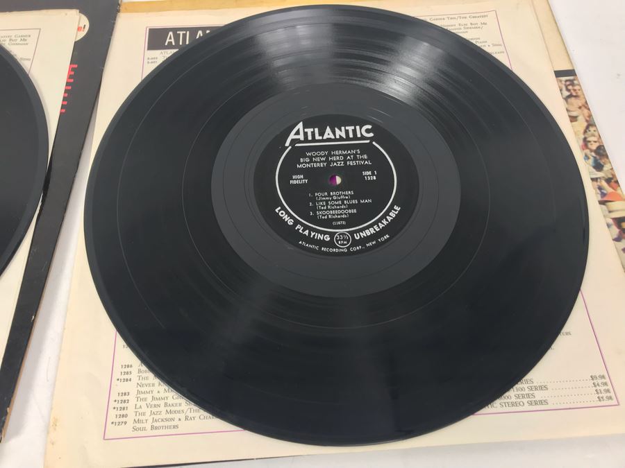 JUST ADDED - Pair Of Jazz Vinyl Records: Africa/Brass The John Coltrane Quartet And Woody Herman's Big New Herd At The Monterey Jazz Festival [Photo 25]
