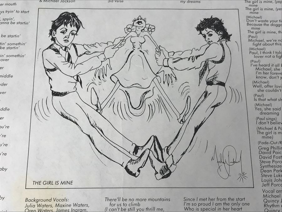 Michael Jackson Thriller Vinyl Record [Photo 7]