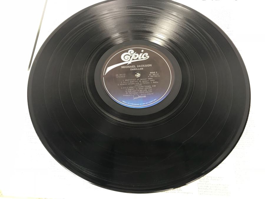 Michael Jackson Thriller Vinyl Record [Photo 10]