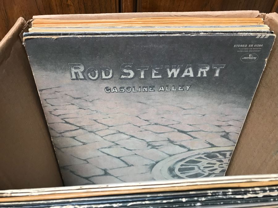JUST ADDED - Vinyl Record Box Lot With Rock, Blues, Jazz - See Photos [Photo 24]
