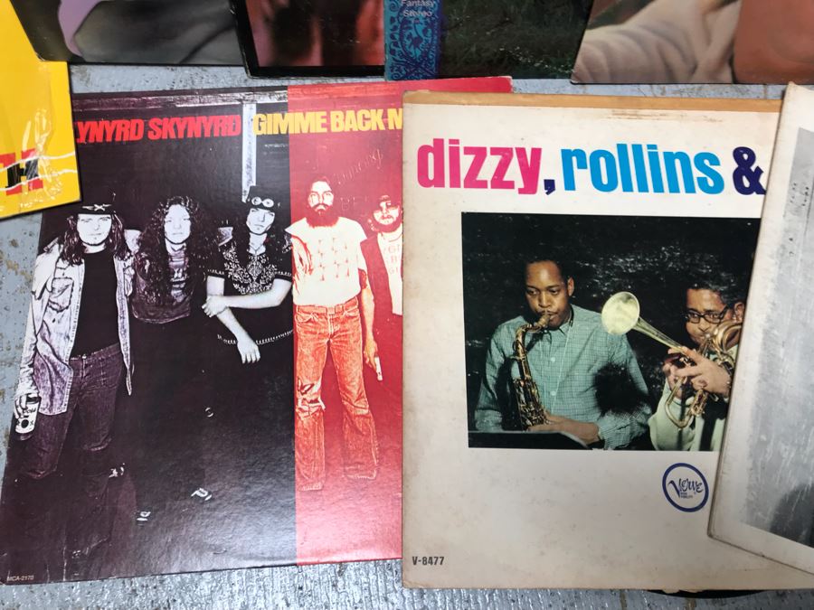 JUST ADDED - Vinyl Record Box Lot With Rock, Blues, Jazz - See Photos [Photo 11]