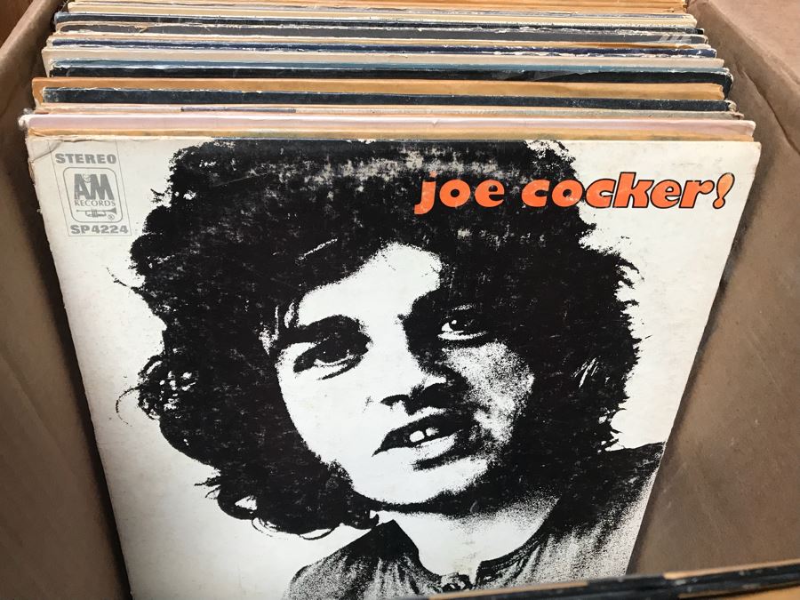 JUST ADDED - Vinyl Record Box Lot With Rock, Blues, Jazz - See Photos [Photo 20]