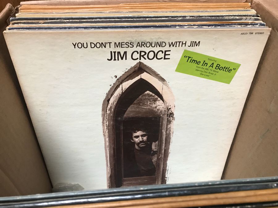 JUST ADDED - Vinyl Record Box Lot With Rock, Blues, Jazz - See Photos [Photo 22]