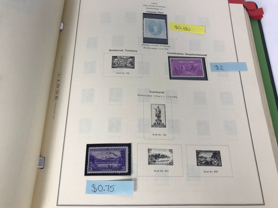 JUST ADDED - Nice Mint Stamp Collection With Some Nice Antique Mint US Postage Stamps - See All Photos (Valued Over $350 In Stamps) [Photo 40]