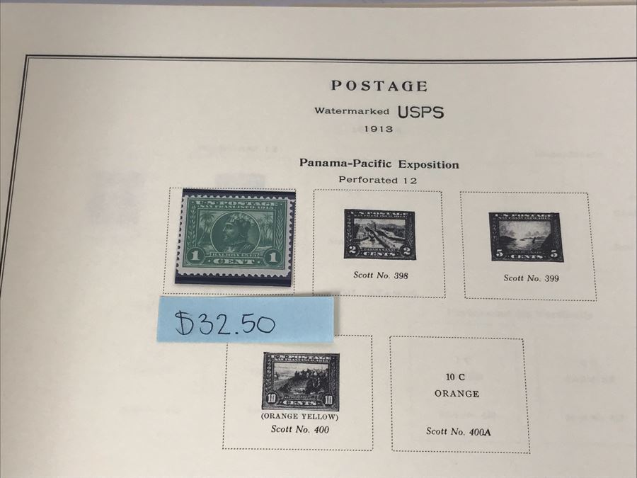 JUST ADDED - Nice Mint Stamp Collection With Some Nice Antique Mint US Postage Stamps - See All Photos (Valued Over $350 In Stamps) [Photo 20]