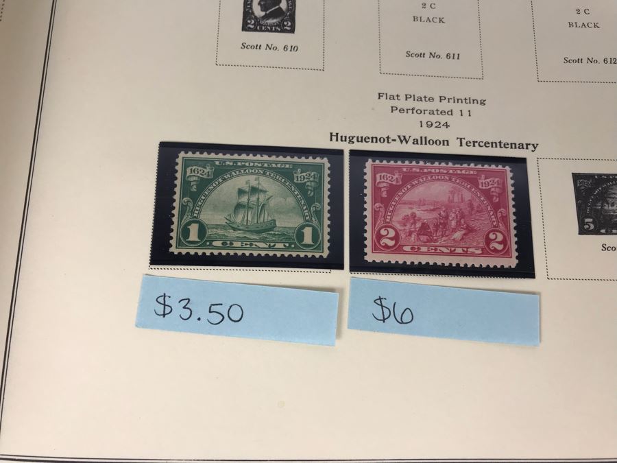 JUST ADDED - Nice Mint Stamp Collection With Some Nice Antique Mint US Postage Stamps - See All Photos (Valued Over $350 In Stamps) [Photo 24]