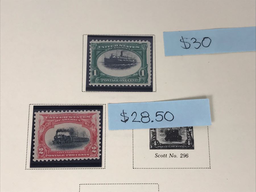 JUST ADDED - Nice Mint Stamp Collection With Some Nice Antique Mint US Postage Stamps - See All Photos (Valued Over $350 In Stamps) [Photo 14]