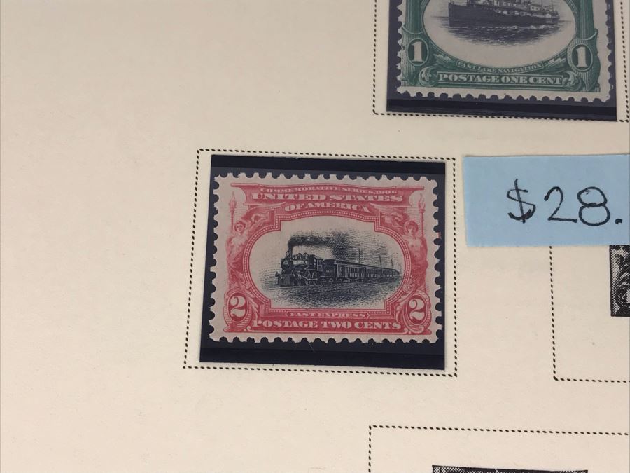 JUST ADDED - Nice Mint Stamp Collection With Some Nice Antique Mint US Postage Stamps - See All Photos (Valued Over $350 In Stamps) [Photo 16]