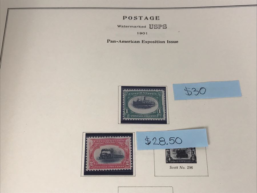 JUST ADDED - Nice Mint Stamp Collection With Some Nice Antique Mint US Postage Stamps - See All Photos (Valued Over $350 In Stamps) [Photo 13]