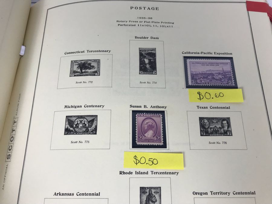JUST ADDED - Nice Mint Stamp Collection With Some Nice Antique Mint US Postage Stamps - See All Photos (Valued Over $350 In Stamps) [Photo 38]