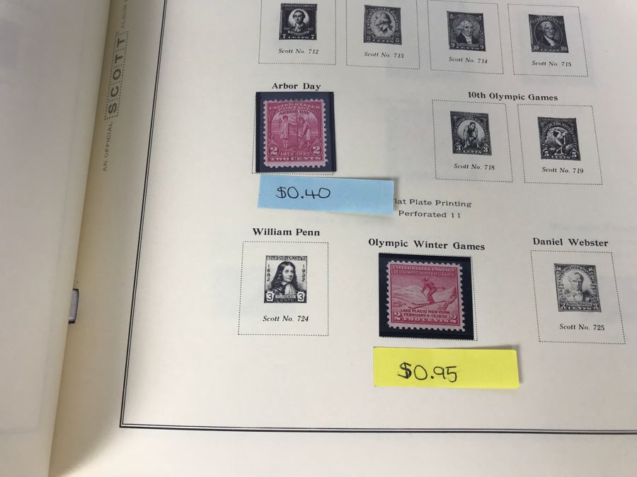 JUST ADDED - Nice Mint Stamp Collection With Some Nice Antique Mint US Postage Stamps - See All Photos (Valued Over $350 In Stamps) [Photo 32]