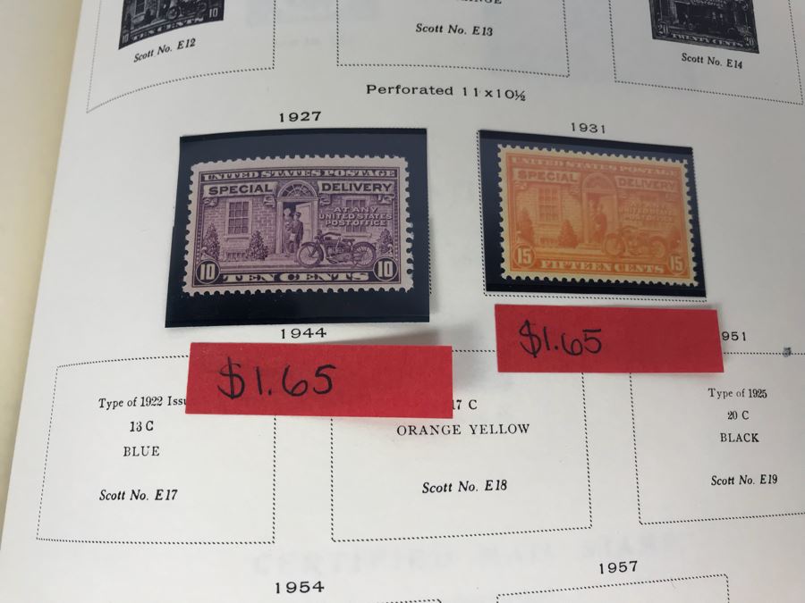 JUST ADDED - Nice Mint Stamp Collection With Some Nice Antique Mint US Postage Stamps - See All Photos (Valued Over $350 In Stamps) [Photo 50]