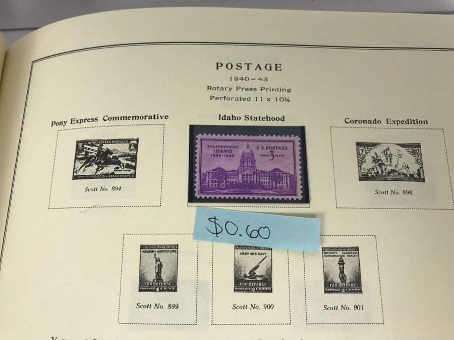 JUST ADDED - Nice Mint Stamp Collection With Some Nice Antique Mint US Postage Stamps - See All Photos (Valued Over $350 In Stamps) [Photo 42]