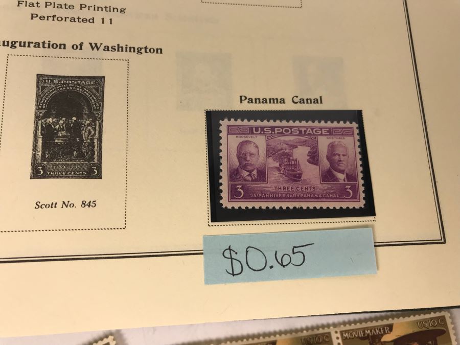 JUST ADDED - Nice Mint Stamp Collection With Some Nice Antique Mint US Postage Stamps - See All Photos (Valued Over $350 In Stamps) [Photo 41]