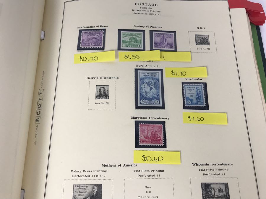 JUST ADDED - Nice Mint Stamp Collection With Some Nice Antique Mint US Postage Stamps - See All Photos (Valued Over $350 In Stamps) [Photo 33]