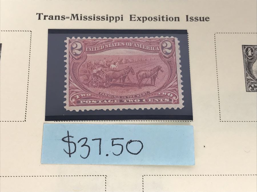 JUST ADDED - Nice Mint Stamp Collection With Some Nice Antique Mint US Postage Stamps - See All Photos (Valued Over $350 In Stamps) [Photo 12]