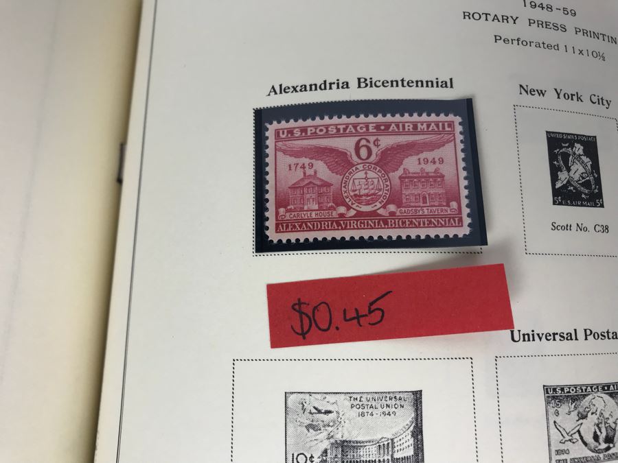 JUST ADDED - Nice Mint Stamp Collection With Some Nice Antique Mint US Postage Stamps - See All Photos (Valued Over $350 In Stamps) [Photo 49]