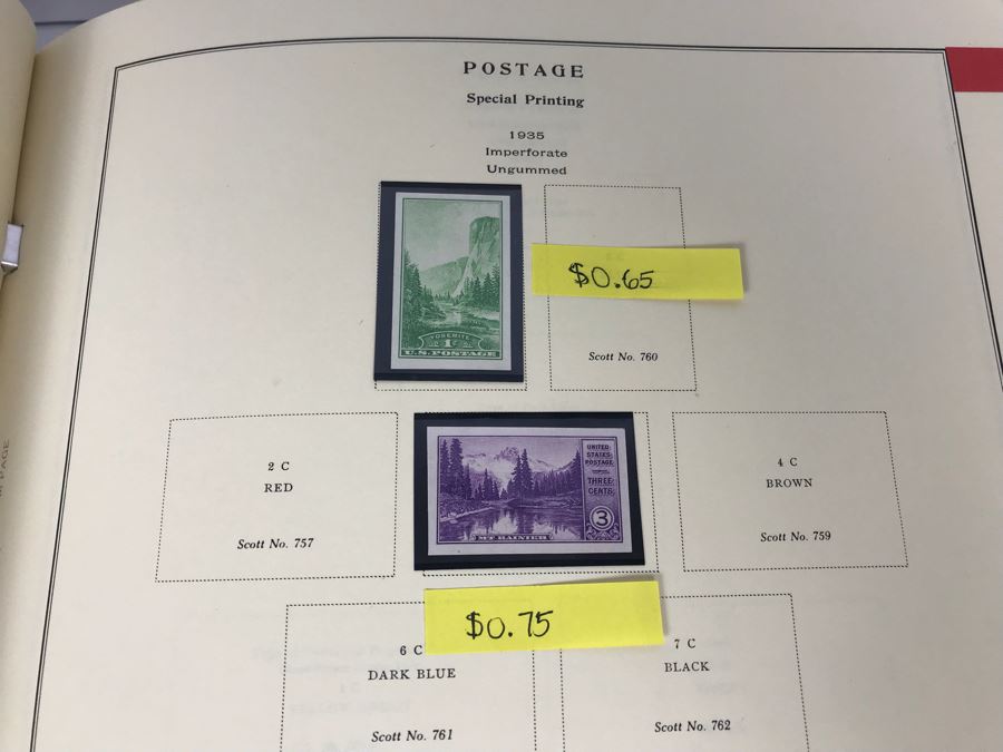 JUST ADDED - Nice Mint Stamp Collection With Some Nice Antique Mint US Postage Stamps - See All Photos (Valued Over $350 In Stamps) [Photo 37]