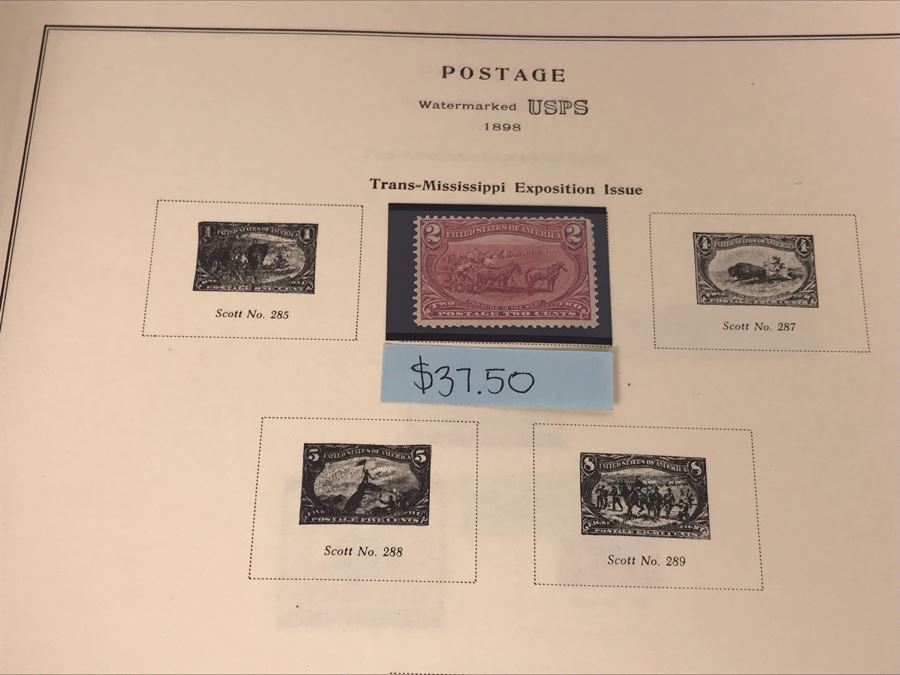 JUST ADDED - Nice Mint Stamp Collection With Some Nice Antique Mint US Postage Stamps - See All Photos (Valued Over $350 In Stamps) [Photo 3]