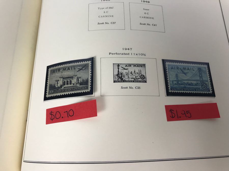 JUST ADDED - Nice Mint Stamp Collection With Some Nice Antique Mint US Postage Stamps - See All Photos (Valued Over $350 In Stamps) [Photo 48]