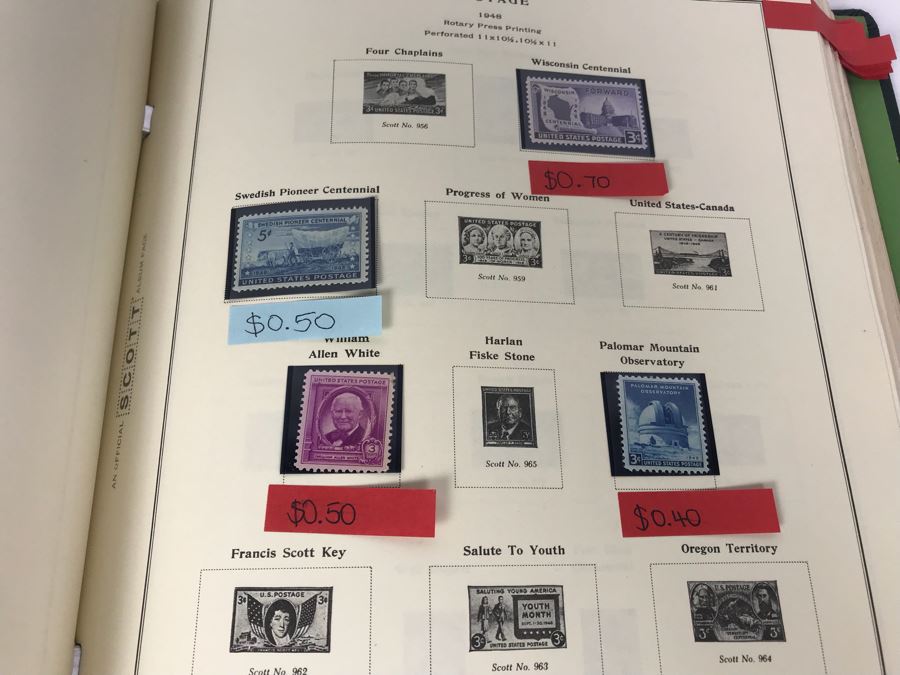 JUST ADDED - Nice Mint Stamp Collection With Some Nice Antique Mint US Postage Stamps - See All Photos (Valued Over $350 In Stamps) [Photo 43]