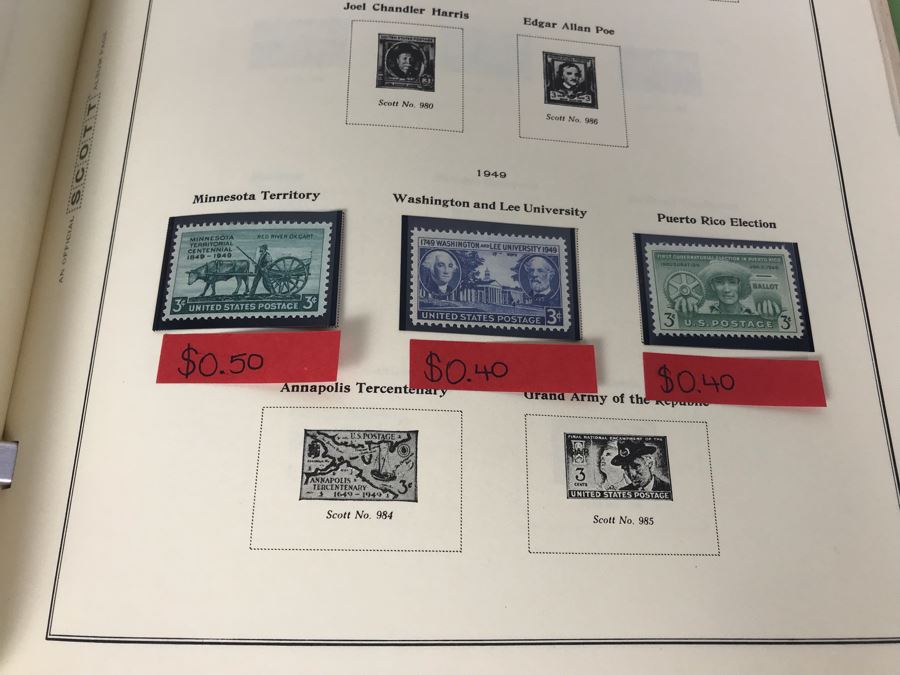 JUST ADDED - Nice Mint Stamp Collection With Some Nice Antique Mint US Postage Stamps - See All Photos (Valued Over $350 In Stamps) [Photo 44]