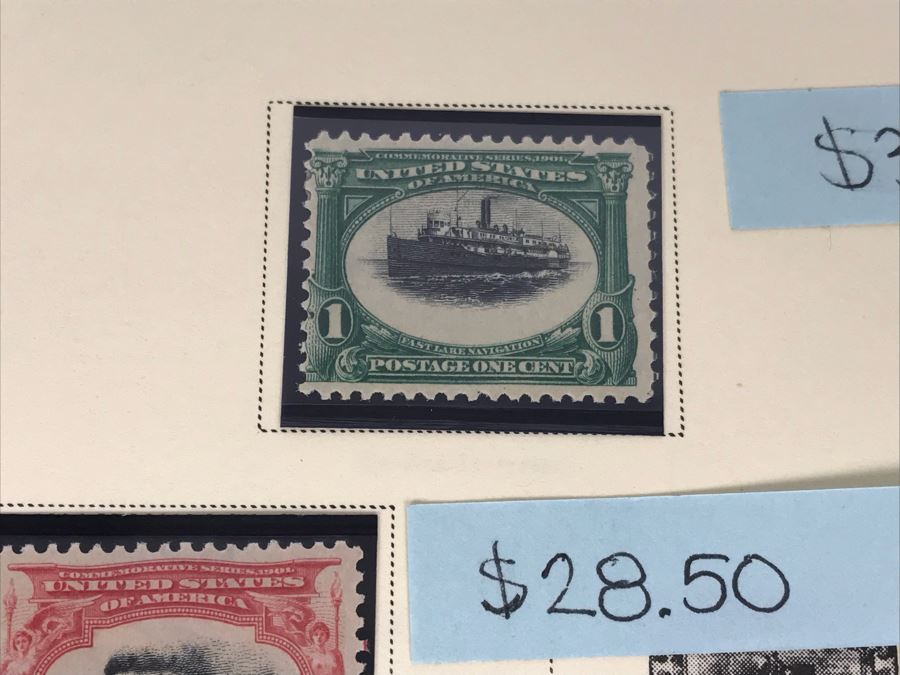 JUST ADDED - Nice Mint Stamp Collection With Some Nice Antique Mint US Postage Stamps - See All Photos (Valued Over $350 In Stamps) [Photo 15]