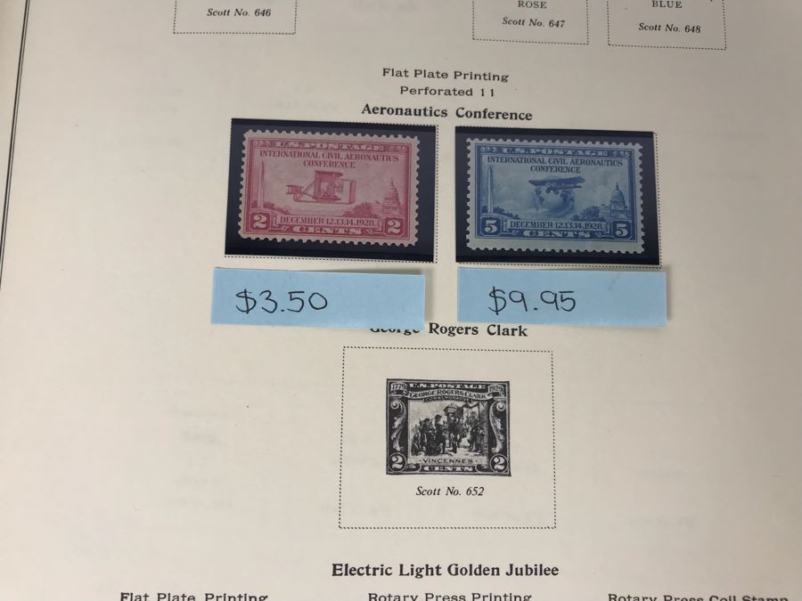 JUST ADDED - Nice Mint Stamp Collection With Some Nice Antique Mint US Postage Stamps - See All Photos (Valued Over $350 In Stamps) [Photo 29]