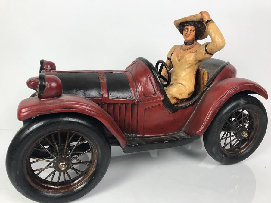 JUST ADDED - Large Resin Model Car Signed