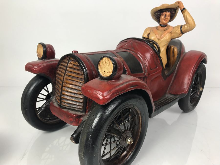 JUST ADDED - Large Resin Model Car Signed [Photo 4]