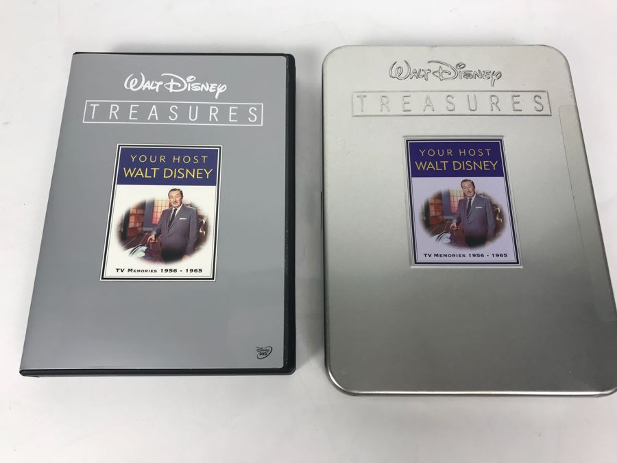 JUST ADDED - Limited Edition 2-DVDs Walt Disney Treasures 'Your Host, Walt Disney' Exclusive Collector's Tin 4,659 Of 65,000 [Photo 4]