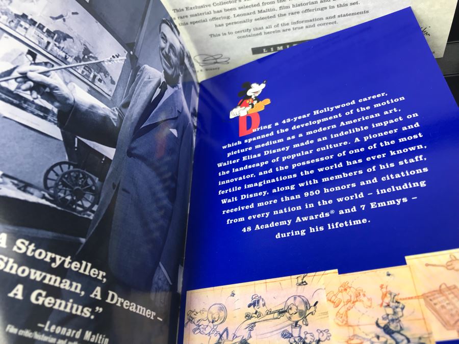 JUST ADDED - Limited Edition 2-DVDs Walt Disney Treasures 'Your Host, Walt Disney' Exclusive Collector's Tin 4,659 Of 65,000 [Photo 9]