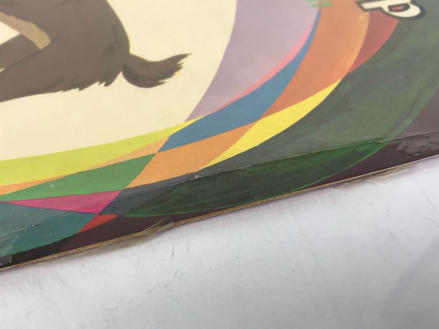 JUST ADDED - Sealed Vinyl Record Walt Disney's Lady And The Tramp (Note That Wrapper Is Open Slightly As Shown) [Photo 4]