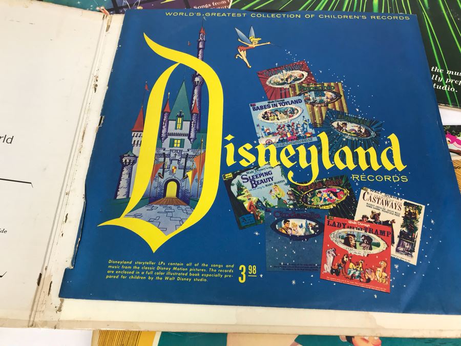 JUST ADDED - (5) Walt Disney Vinyl Records [Photo 8]