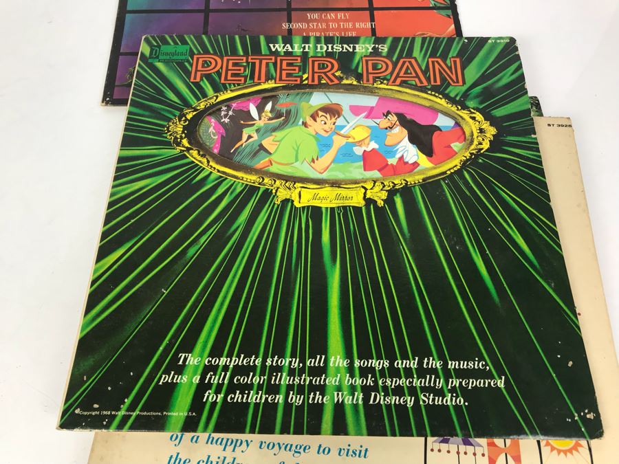 JUST ADDED - (5) Walt Disney Vinyl Records [Photo 10]