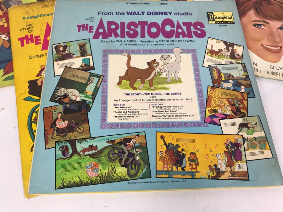 JUST ADDED - (8) Walt Disney Vinyl Records [Photo 12]