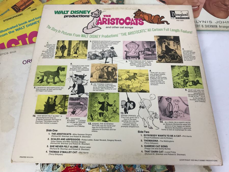 JUST ADDED - (8) Walt Disney Vinyl Records [Photo 7]