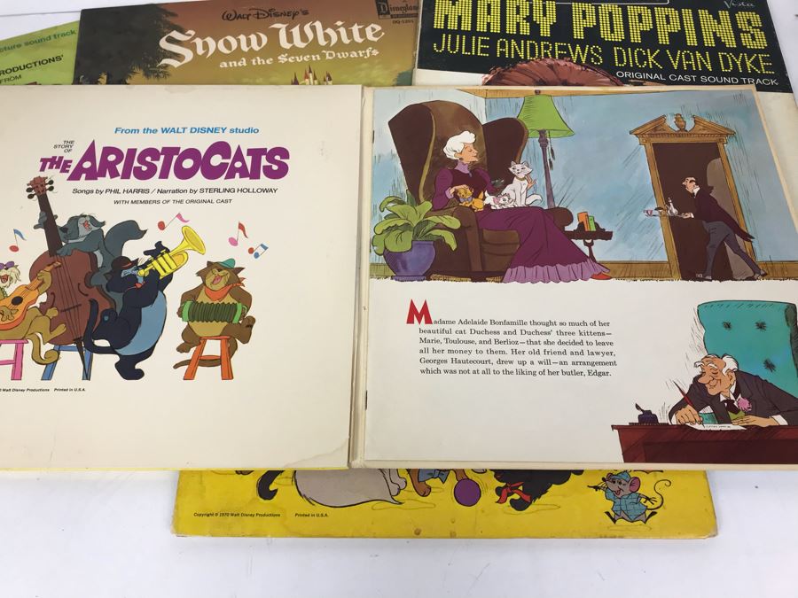 JUST ADDED - (8) Walt Disney Vinyl Records [Photo 13]