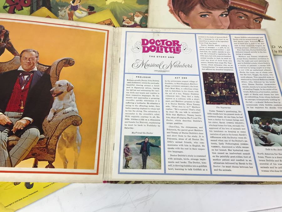 JUST ADDED - (8) Walt Disney Vinyl Records [Photo 9]