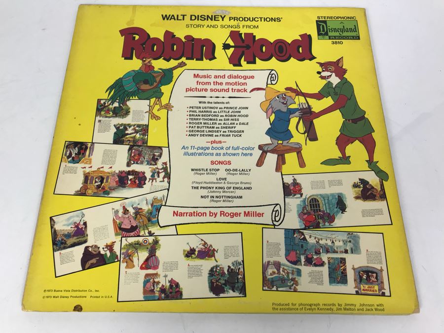 JUST ADDED - (8) Walt Disney Vinyl Records [Photo 20]