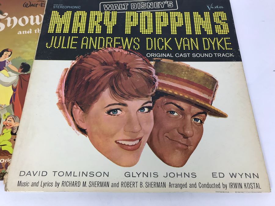 JUST ADDED - (8) Walt Disney Vinyl Records [Photo 14]