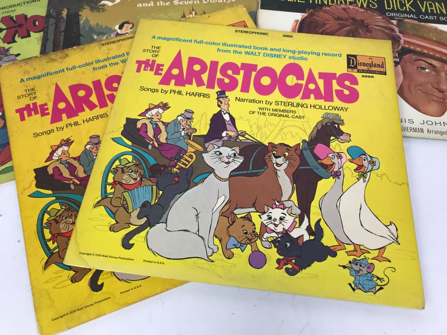 JUST ADDED - (8) Walt Disney Vinyl Records [Photo 11]