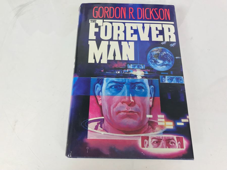 (8) Gordon R. Dickson Hardcover Books - (5) Hardcover Books On Right Are First Editions [Photo 5]