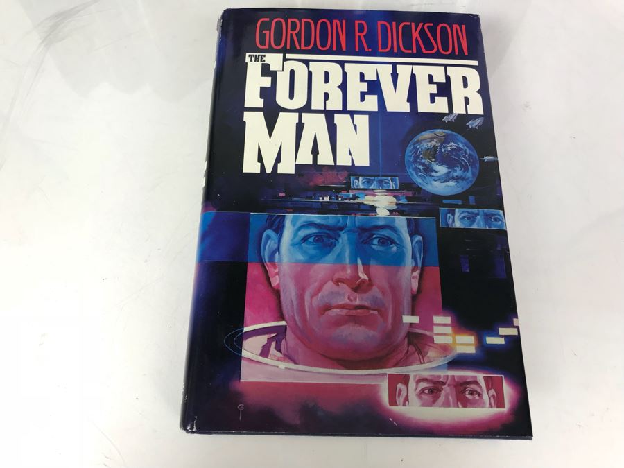 (8) Gordon R. Dickson Hardcover Books - (5) Hardcover Books On Right Are First Editions [Photo 4]