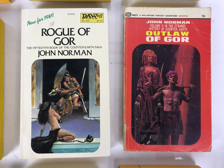 (18) Paperback Books GOR By John Norman [Photo 5]