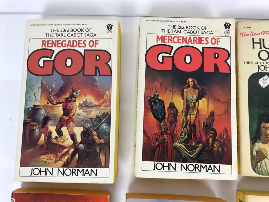 (18) Paperback Books GOR By John Norman