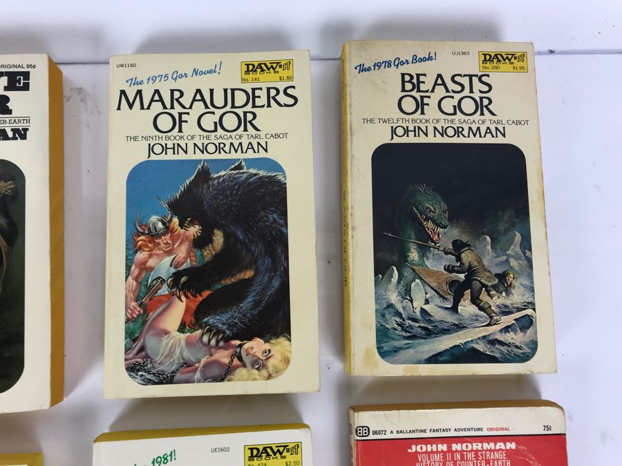 (18) Paperback Books GOR By John Norman [Photo 4]