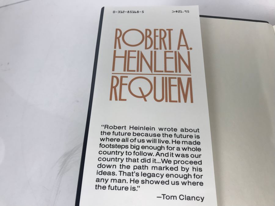 First Edition Hardcover Book 'Requiem' By Robert A. Heinlein [Photo 3]