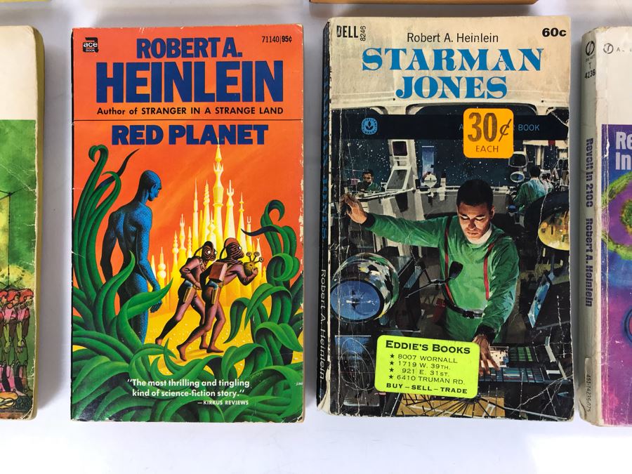 (13) Vintage Paperback Books By Robert A. Heinlein [Photo 7]