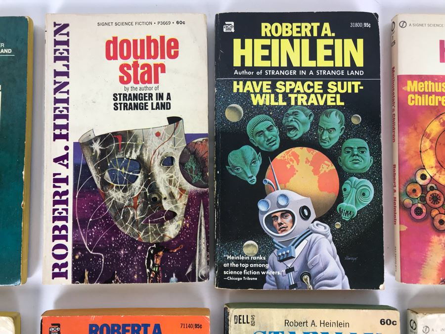 (13) Vintage Paperback Books By Robert A. Heinlein [Photo 3]